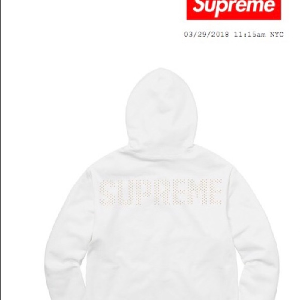 Supreme Metal Studded Hoodie